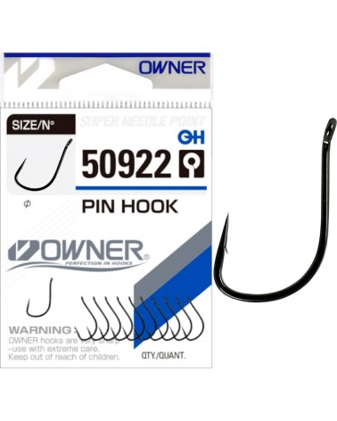 Haczyki Z Oczkiem Owner 50922 Pin Hook Nr 6 8szt.