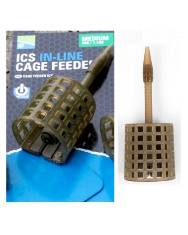 Koszyk Zanętowy Preston ICS In-Line Cage Feeder M 45g
