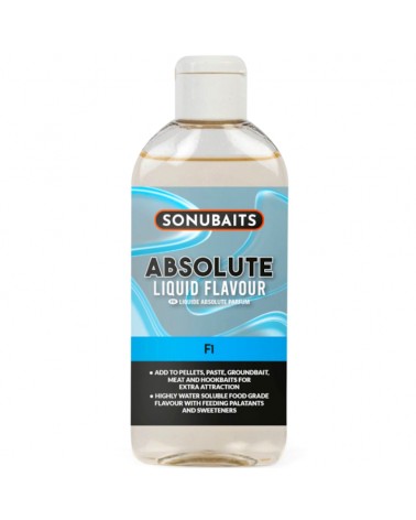 Booster Atraktor Sonubaits Absolute Liquid Flavour F1 200ml
