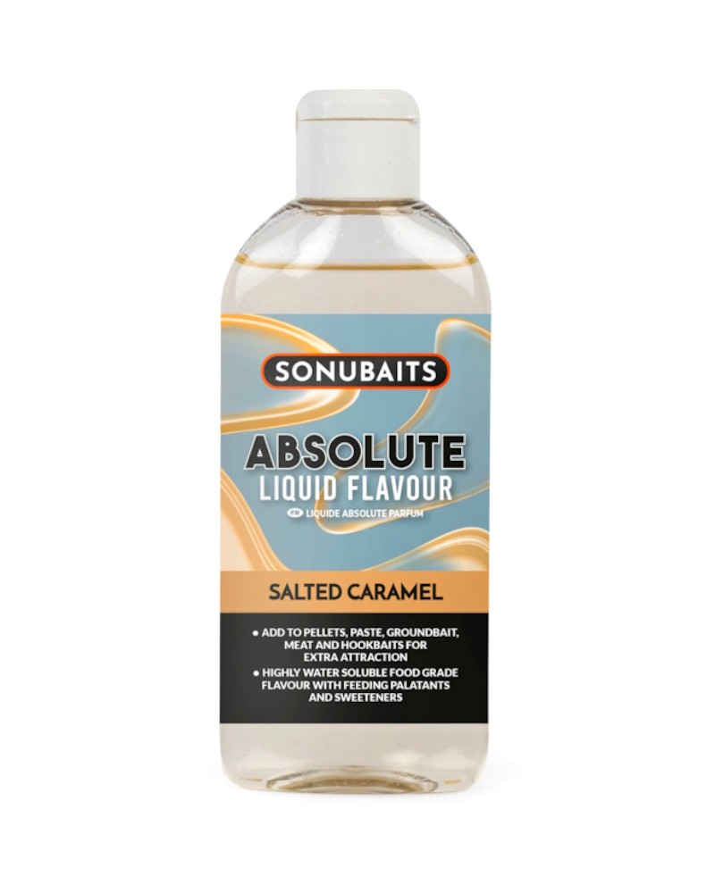 Booster Atraktor Sonubaits Absolute Liquid Flavour Salted Carmel Słony Karmel 200ml