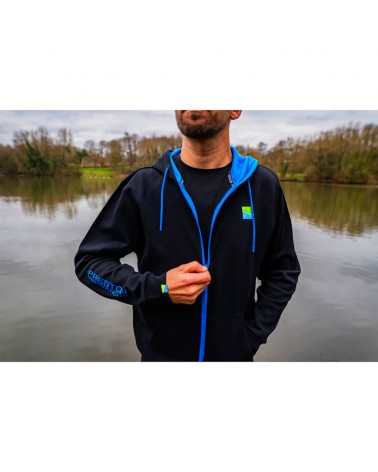 Bluza Wędkarska Z Kapturem Rozpinana Preston Pro Zip Hoodie XLarge