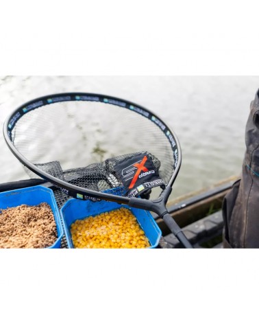 Kosz Do Podbieraka Preston Carp XS Landing Net 22" 60x50cm Gumowany