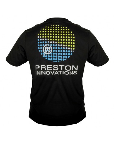 Koszulka Wędkarska Preston Lightweight Black T-Shirt Czarna XLarge