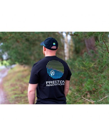 Koszulka Wędkarska Preston Lightweight Black T-Shirt Czarna XXLarge