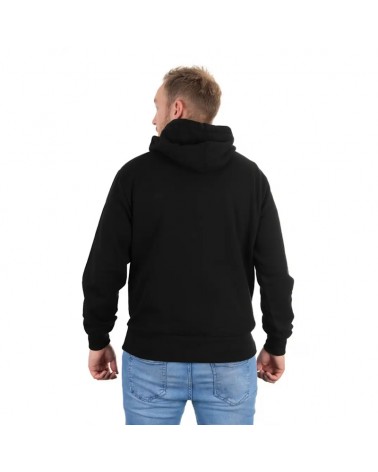 Bluza Wędkarska Z Kapturem Fox Black Camo Print Hoody XXXL