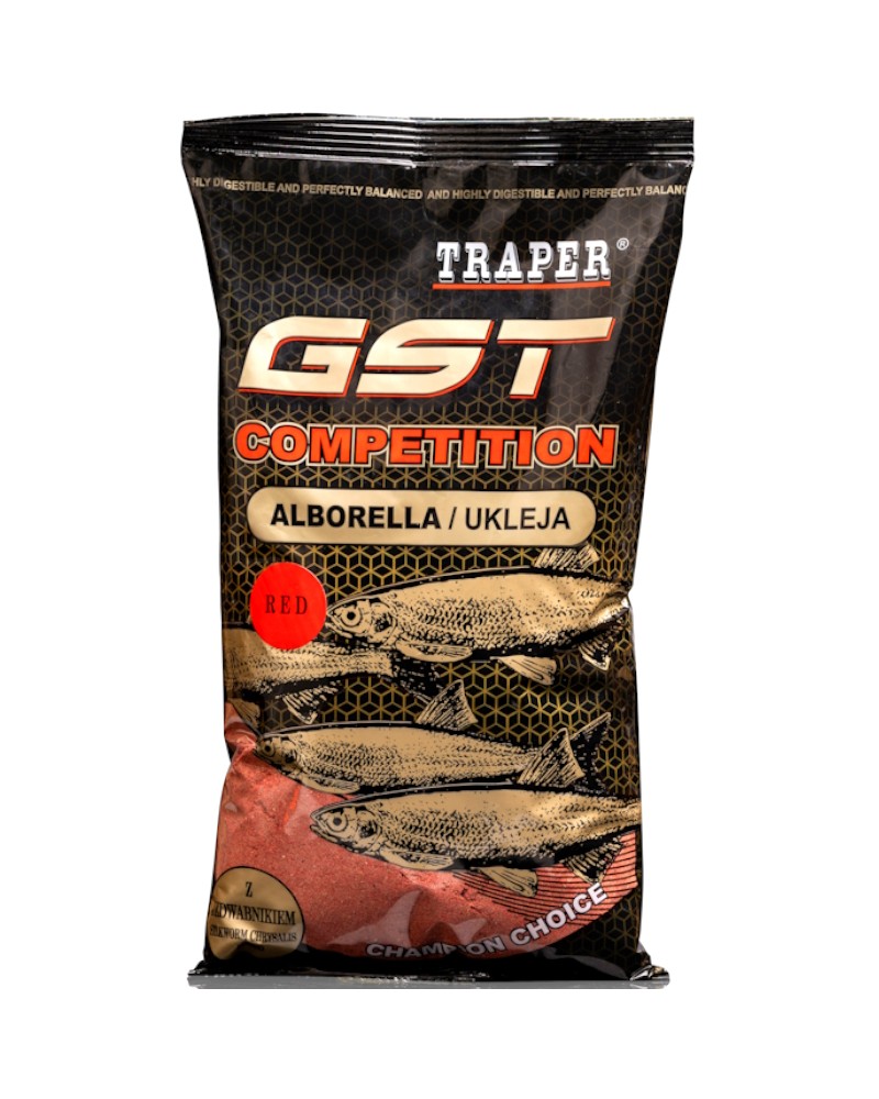 Zanęta Zawodnicza Traper GST Competition Ukleja Czerwona Bleak 1kg Alborella