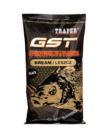 Zanęta Zawodnicza Traper GST Competition Leszcz Czarny Bream Black 1kg
