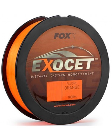Żyłka Karpiowa Fox Exocet Fluoro Orange Mono 0.26mm 10lb 4.9kg 1000m