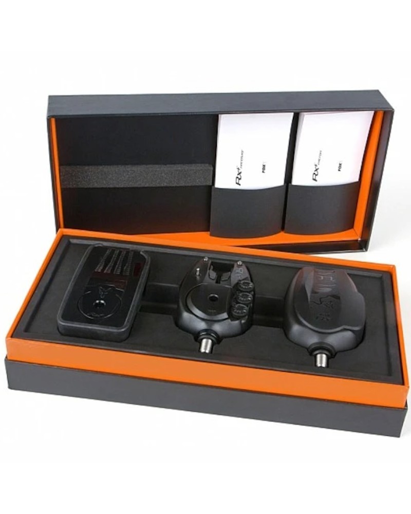 Zestaw Sygnalizatorów Brań Z Centralką Fox RX+ Micron 2 Rod Presentation Set