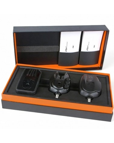 Zestaw Sygnalizatorów Brań Z Centralką Fox RX+ Micron 2 Rod Presentation Set