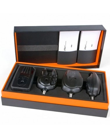 Zestaw Sygnalizatorów Brań Z Centralką Fox RX+ Micron 3 Rod Presentation Set