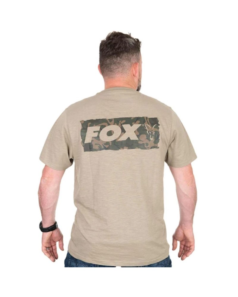Koszulka Limitowana Fox LTD LW Khaki Large Print T-Shirt S