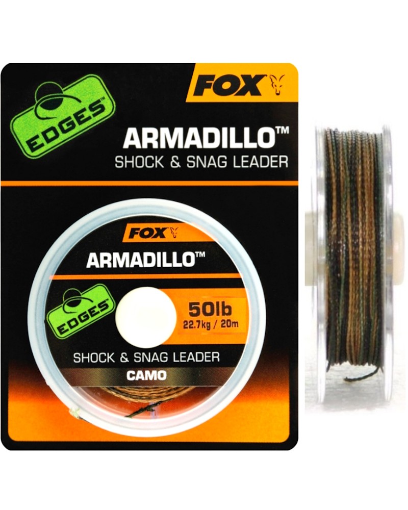 Plecionka Przyponowa Fox Edges Camo Armadillo 50lb 22.7kg 20m