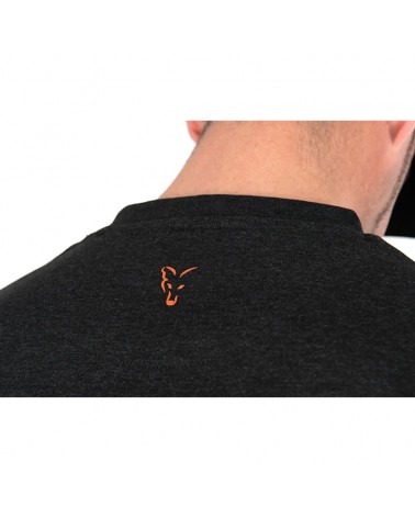 Koszulka Wędkarska Fox Collection T-Shirt Black/Orange XXL