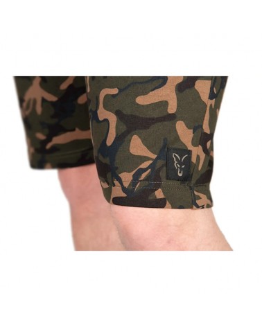 Spodenki Wędkarskie Dresowe Fox Camo LW Jogger Shorts Medium
