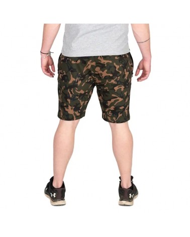 Spodenki Wędkarskie Dresowe Fox Camo LW Jogger Shorts Medium