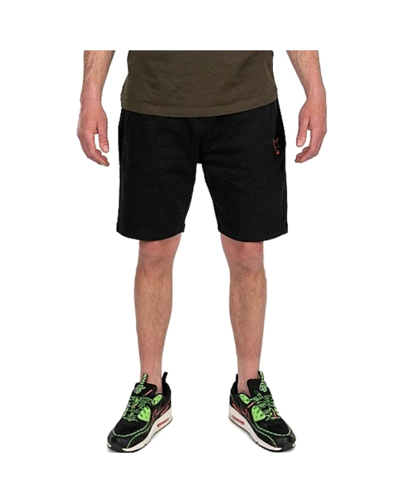 Spodenki Wędkarskie Dresowe Fox Collection LW Jogger Short Black/Orange Medium
