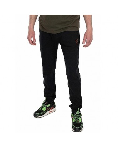Spodnie Wędkarskie Dresowe Fox Collection LW Jogger Black/Orange XL
