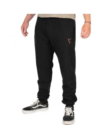 Spodnie Wędkarskie Dresowe Fox Collection Jogger Black/Orange Medium