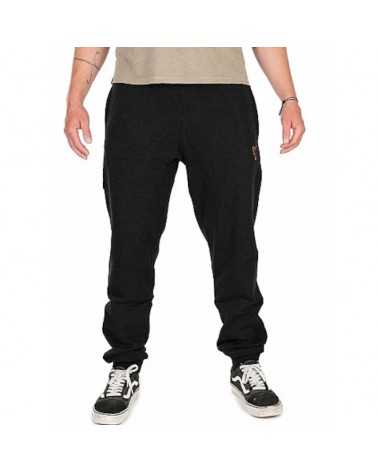 Spodnie Wędkarskie Dresowe Fox Collection Jogger Black/Orange Small