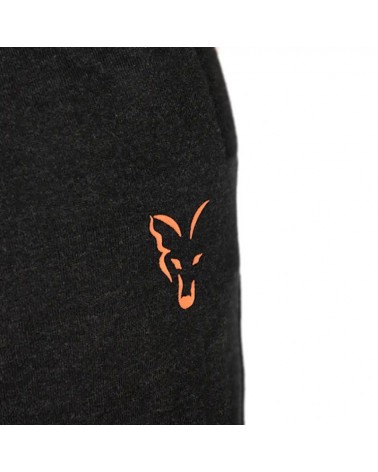Spodnie Wędkarskie Dresowe Fox Collection Jogger Black/Orange XXXL