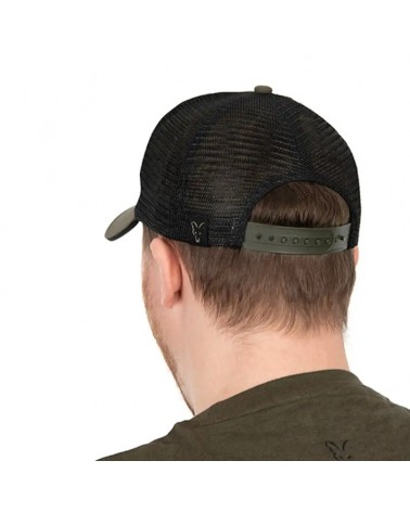 Czapka Wędkarska Z Daszkiem Fox Collection Trucker Cap Green Black