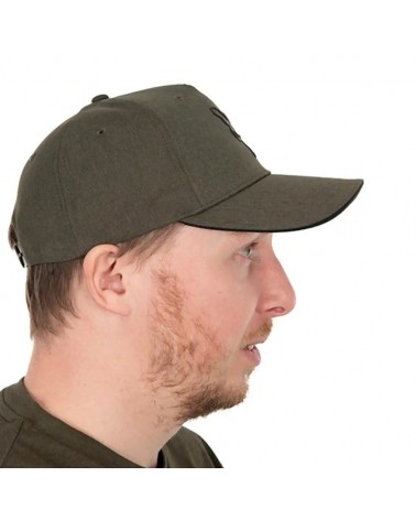Czapka Wędkarska Z Daszkiem Fox Collection Baseball Green Black