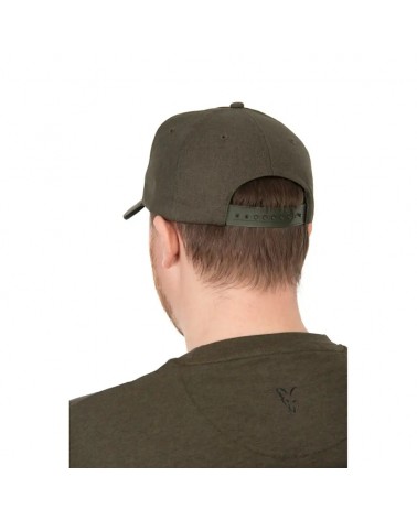 Czapka Wędkarska Z Daszkiem Fox Collection Baseball Green Black