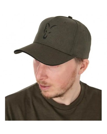 Czapka Wędkarska Z Daszkiem Fox Collection Baseball Green Black