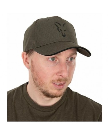 Czapka Wędkarska Z Daszkiem Fox Collection Baseball Green Black