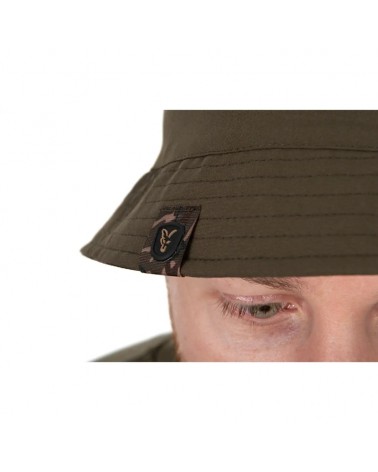 Kapelusz Wędkarski Fox Khaki Camo Reversible Bucket Hat Dwustronny