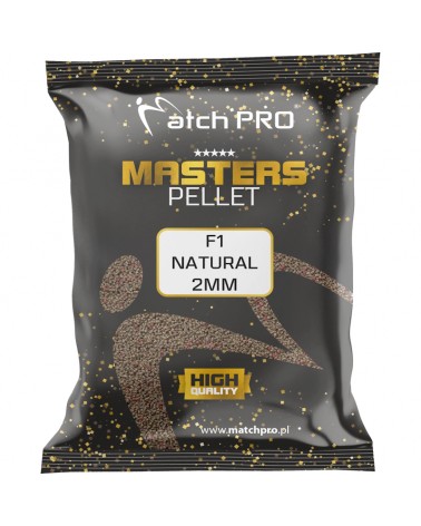 Pellet Matchpro Do Method Feeder F1 Natural 2mm 700g