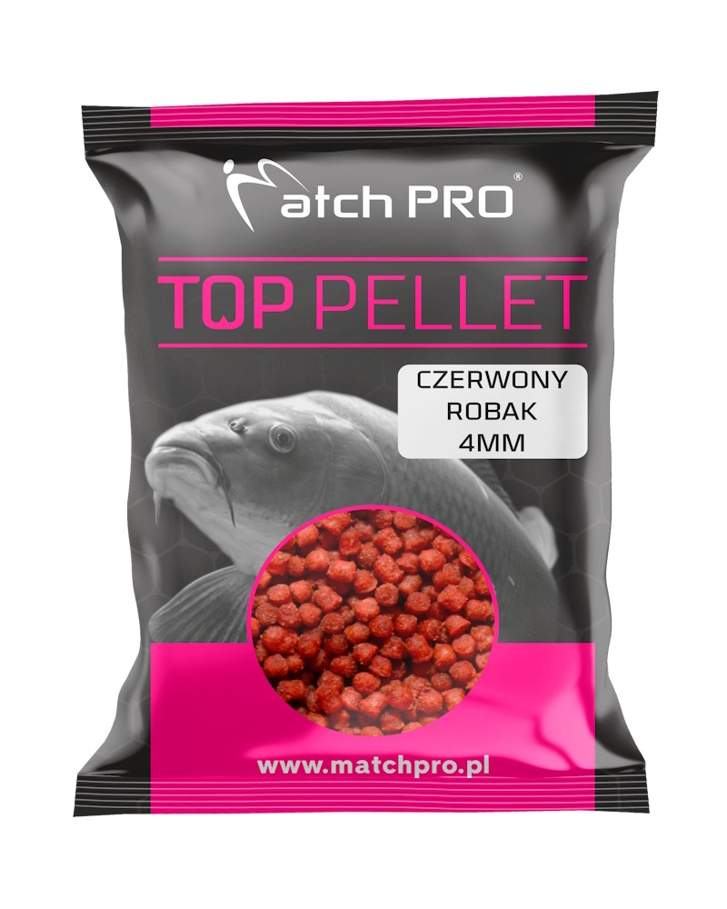 Pellet Matchpro Do Method Feeder Red Worm Czerwony Robak 4mm 700g