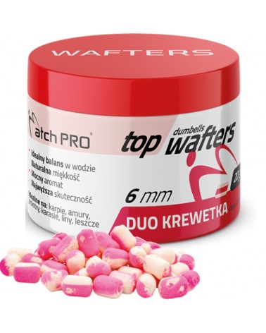 Top Dumbells MatchPro Wafters Duo Shrimp Krewetka 6mm 20g