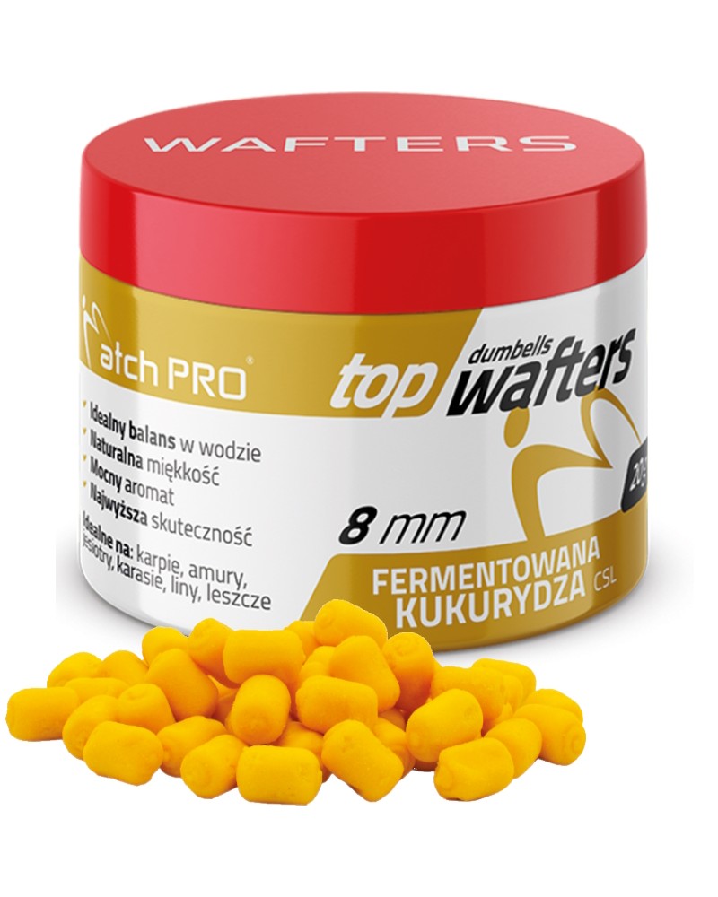 Top Dumbells MatchPro Wafters CSL Fermentowana Kukurydza 8mm 20g