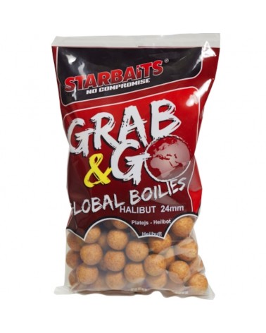 Kulki Proteinowe Starbaits Grab&Go Global Halibut 24mm 1kg