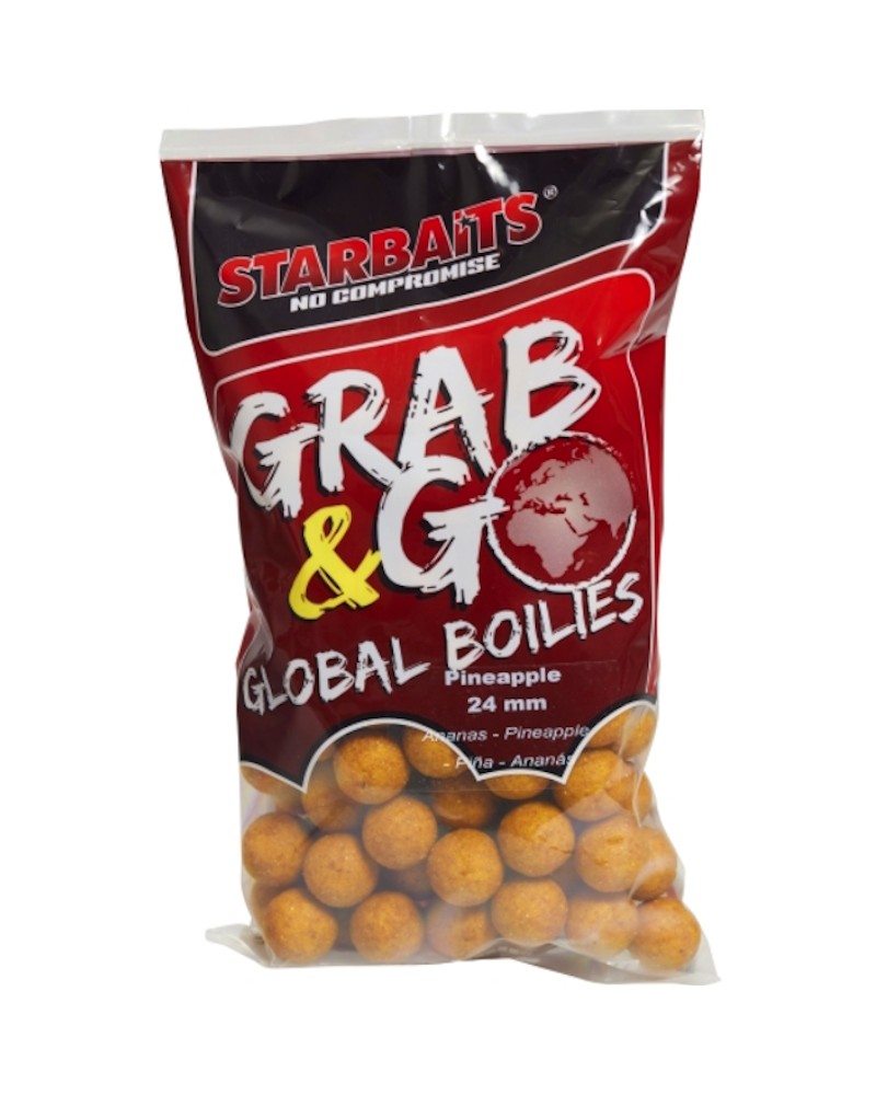 Kulki Proteinowe Starbaits Grab&Go Global Pineapple 24mm 1kg