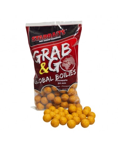 Kulki Proteinowe Starbaits Grab&Go Global Pineapple 24mm 1kg