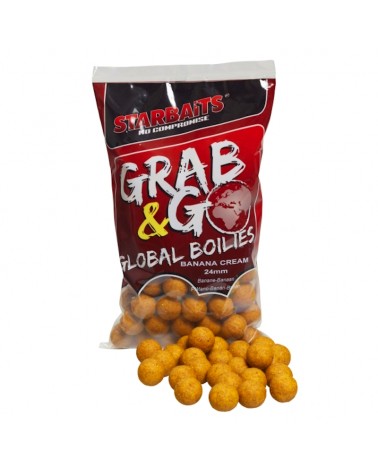 Kulki Proteinowe Starbaits Grab&Go Global Banana Cream 24mm 1kg