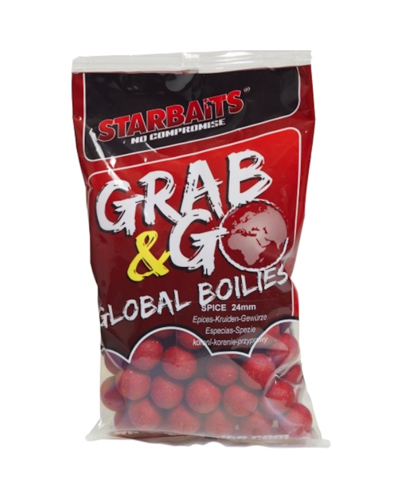 Kulki Proteinowe Starbaits Grab&Go Global Spice Przyprawy 24mm 1kg