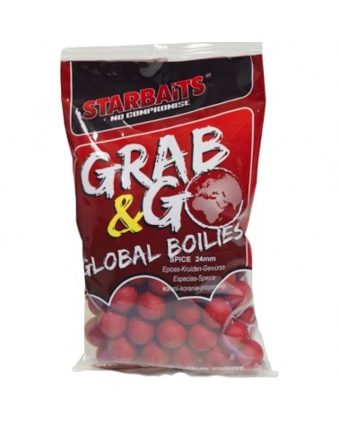 Kulki Proteinowe Starbaits Grab&Go Global Spice Przyprawy 24mm 1kg