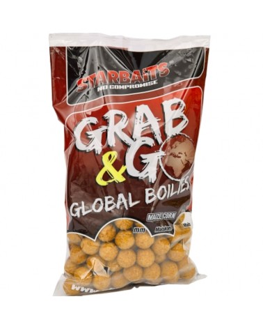 Kulki Proteinowe Starbaits Grab&Go Global Sweet Corn Kukurydza 24mm 1kg