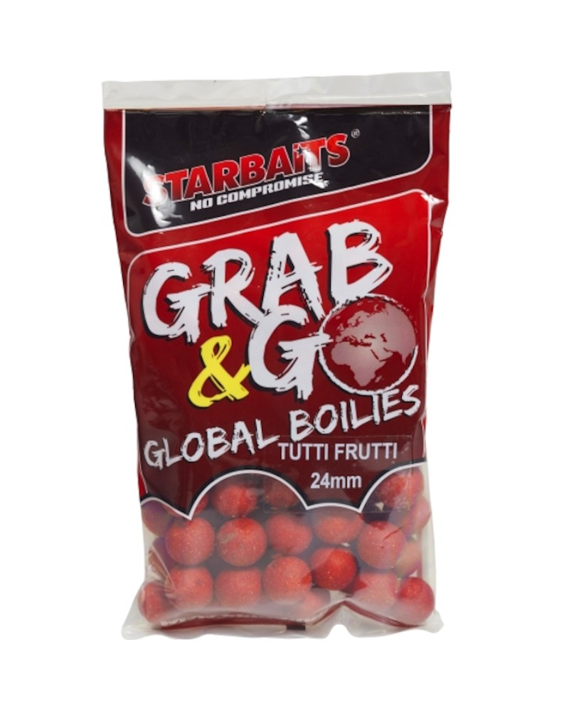 Kulki Proteinowe Starbaits Grab&Go Global Tutti Frutti Owoce 24mm 1kg