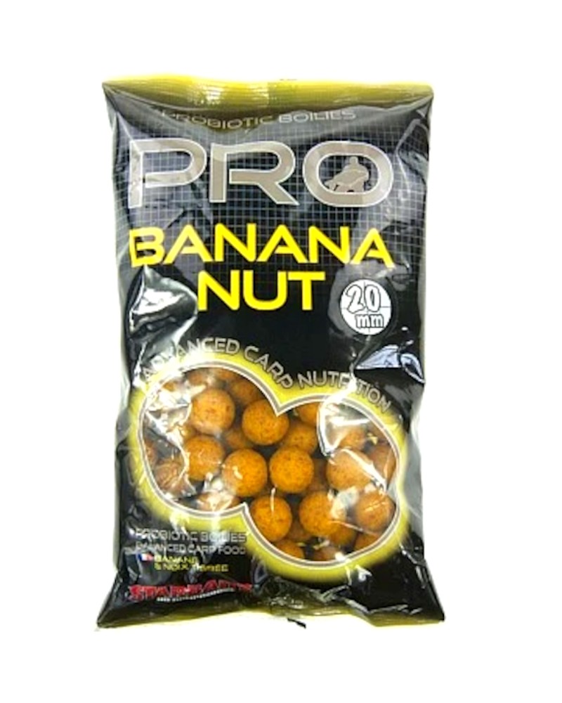 Kulki Zanętowe Starbaits Probiotic Pro Banana Nut 20mm 800g