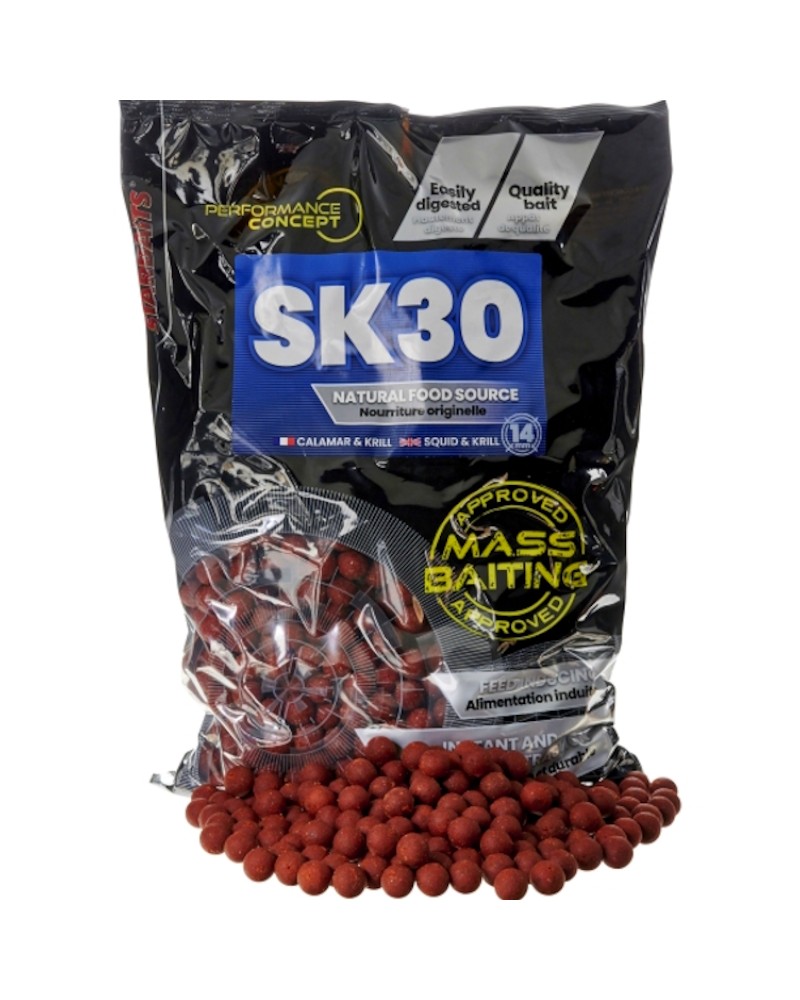 Kulki Zanętowe Starbaits Performance Concept SK30 Mass Baiting 14mm 3kg