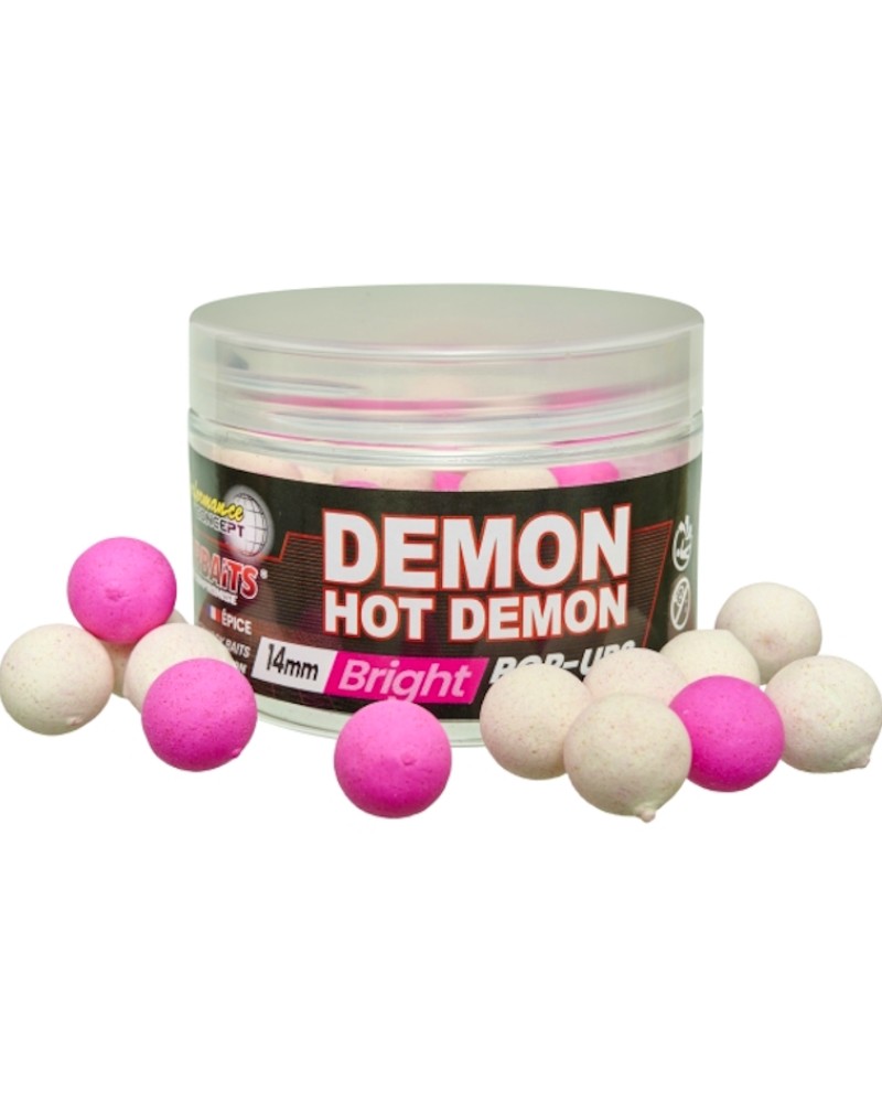 Kulki Haczykowe Starbaits Performance Concept Demon Hot Demon Bright Pop Up 14mm 50g