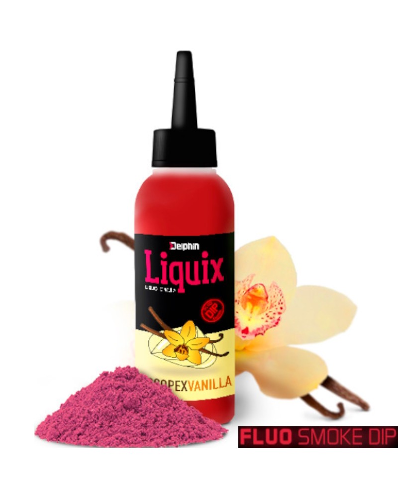 Dip Method Feeder Fluo Delphin D SNAX LiquiX Scopex-Wanilia 100ml