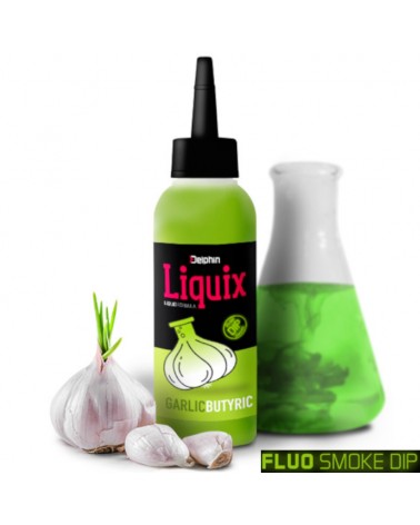 Dip Method Feeder Fluo Delphin D SNAX LiquiX Czosnek-Kwas Masłowy 100ml