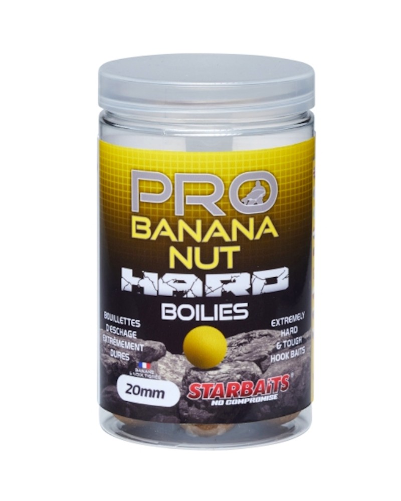 Kulki Haczykowe Starbaits Probiotic Pro Banana Nut Hard Boilies 20mm 200g