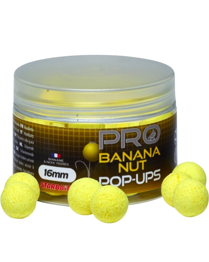 Kulki Haczykowe Starbaits Probiotic Banana Nut Pop Up 16mm 50g